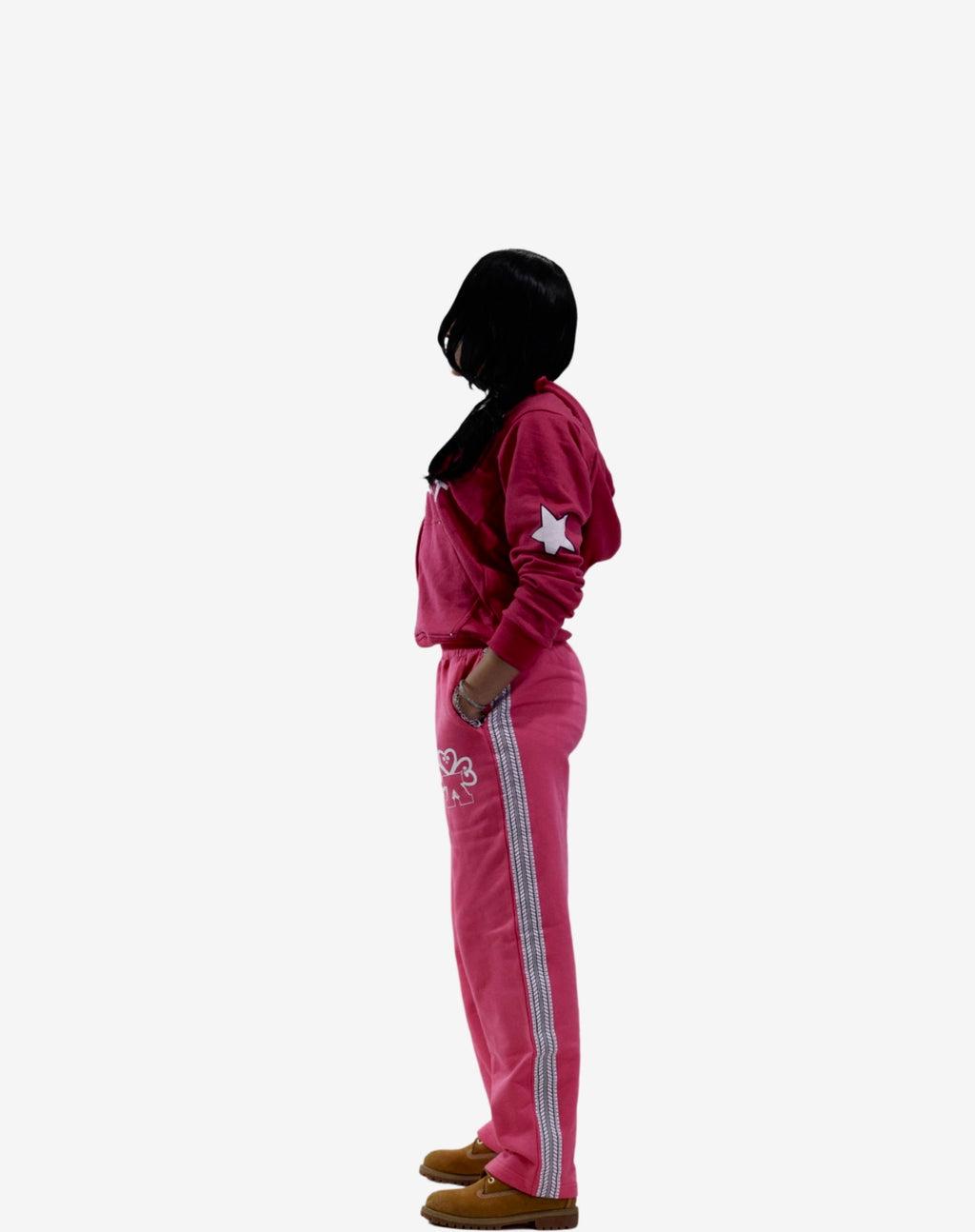 Racer Pants Pink Women