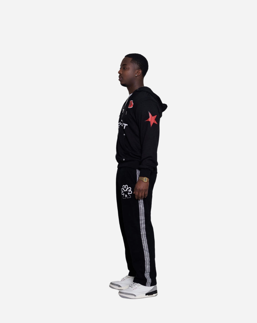 Racer Pants Black Men