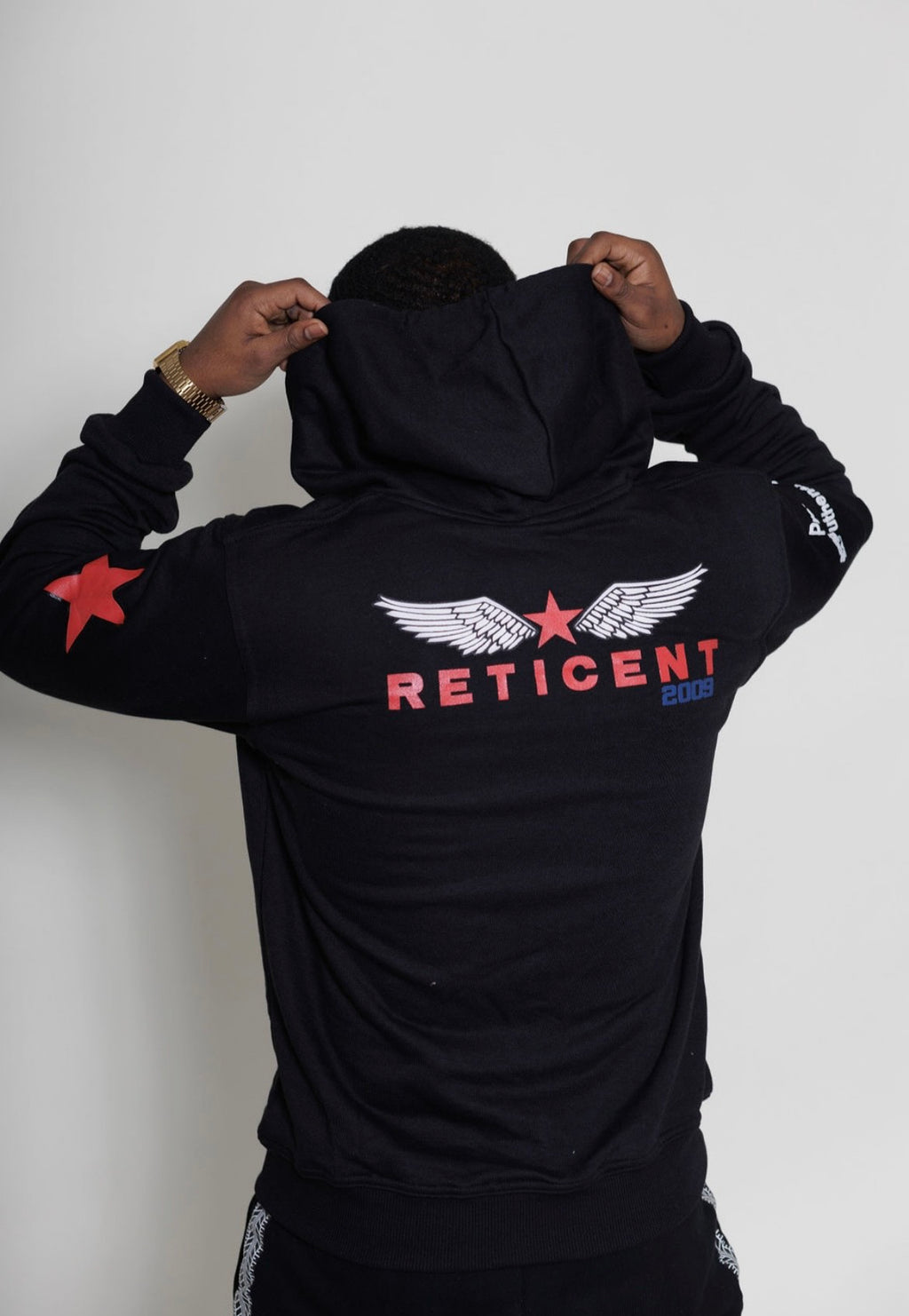 Racer Hoodie Black Men