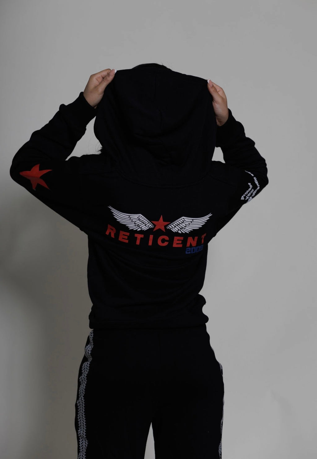 Racer Hoodie Black Women